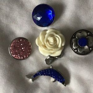 Snap-on Jewelry Charms Bundle